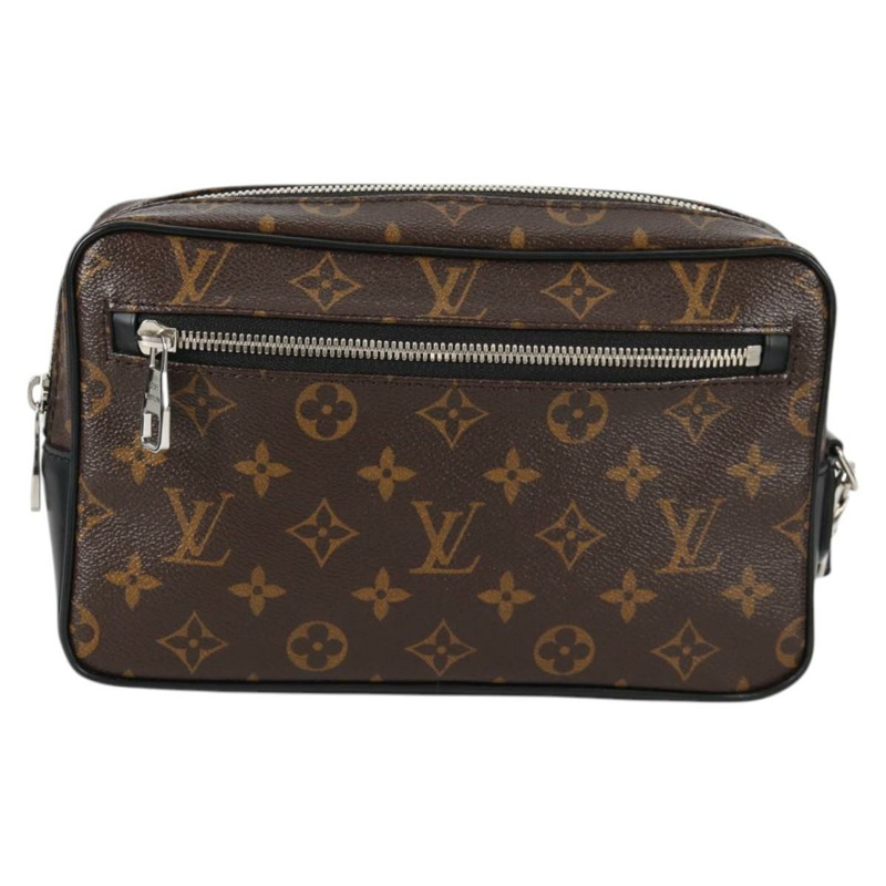 【日本直送】路易威登 Monogram Macassar Pochette Casai 手拿包 M42838 LV 正品 135271M-12