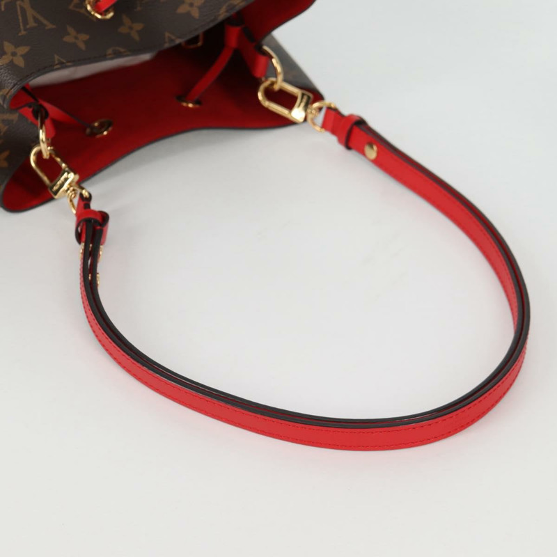 【日本直送】路易威登 Monogram Neonoe 肩背包 紅色 M44021 LV 授權 135298M-6