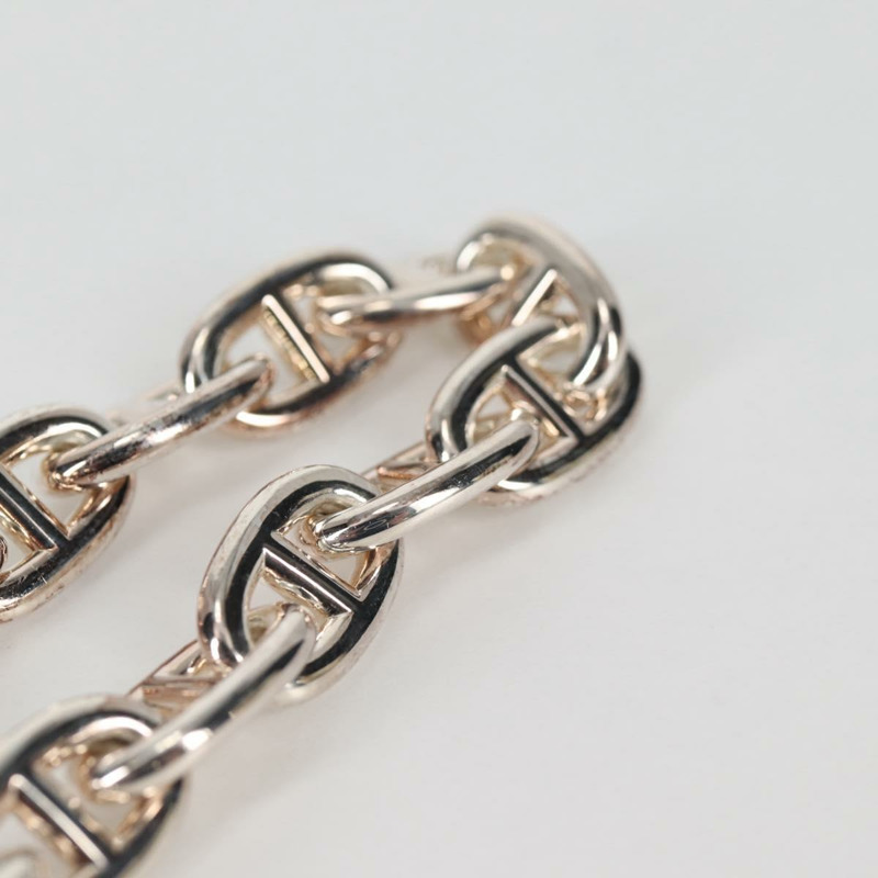 【日本直送】HERMES Chaine d'Ancre MM 手鍊 Ag925 14 鏈節銀正品 134934M-5