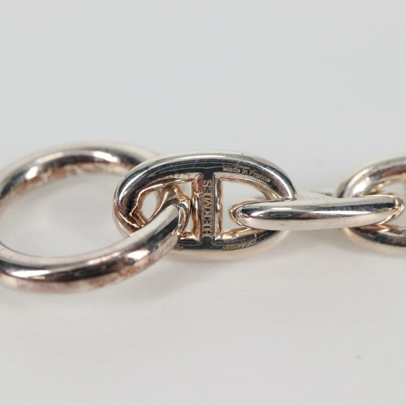 【日本直送】HERMES Chaine d'Ancre MM 手鍊 Ag925 14 鏈節銀正品 134934M-7