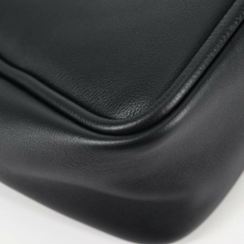 【日本直送】PRADA 手提包 皮革 黑金色 正品 134861M-14