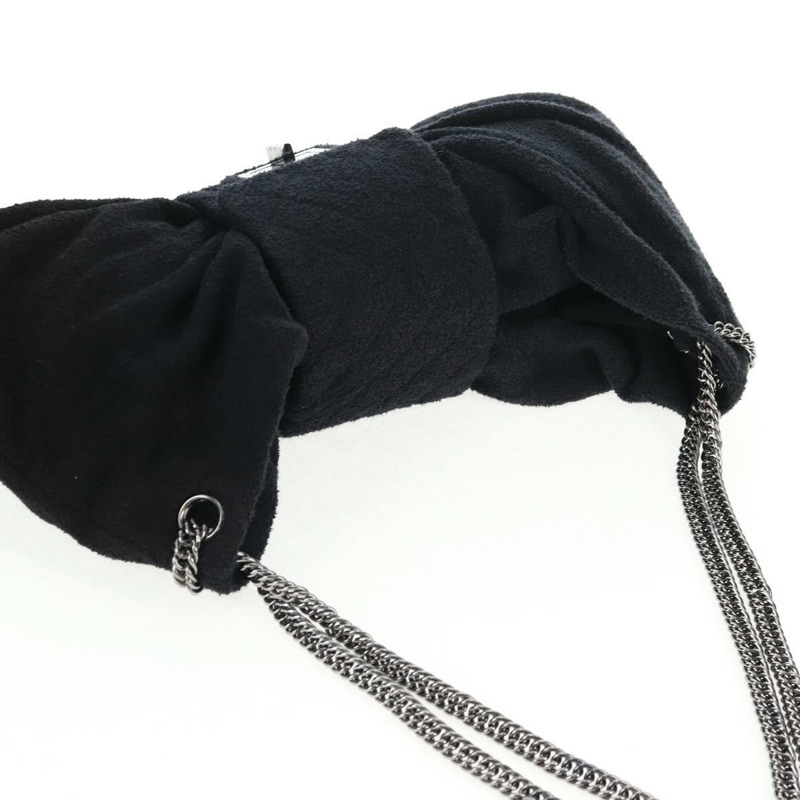 【日本直送】香奈兒 25.5 鏈條單肩包 黑色 CC 正品 136540V-5