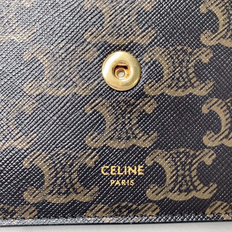 CELINE TRIOMPHE凱旋門WOC信封包-8