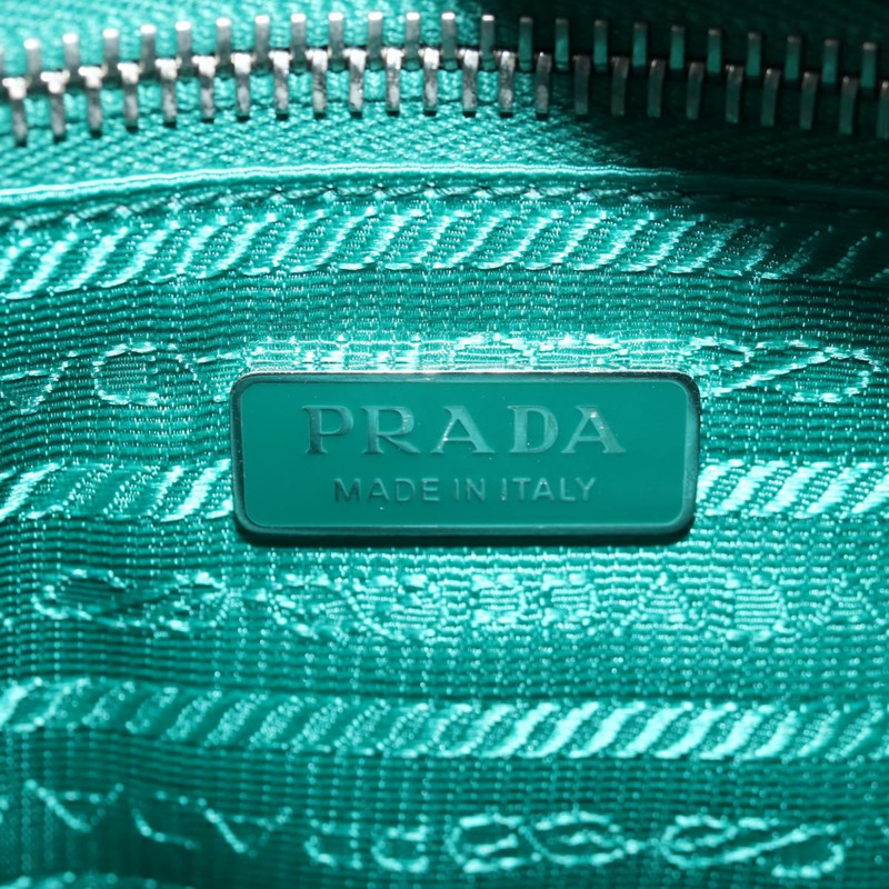 【日本直送】PRADA 手提包 皮革 2 款可選 綠色 銀色 正品 135405M-22
