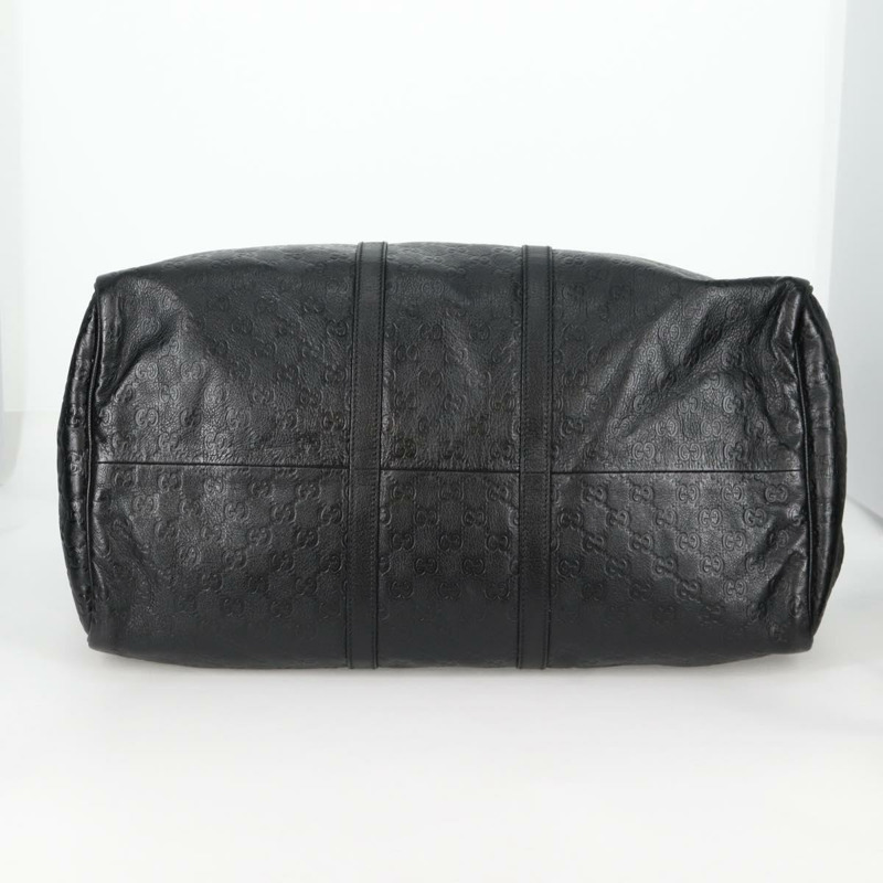 【日本直送】GUCCI GG 帆布 Guccissima 波士頓包 皮革 黑金色 206500 正品 141974V-4
