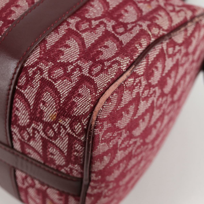 【日本直送】Christian Dior Trotter 帆布波士頓包 紅金 正品 142678V-16