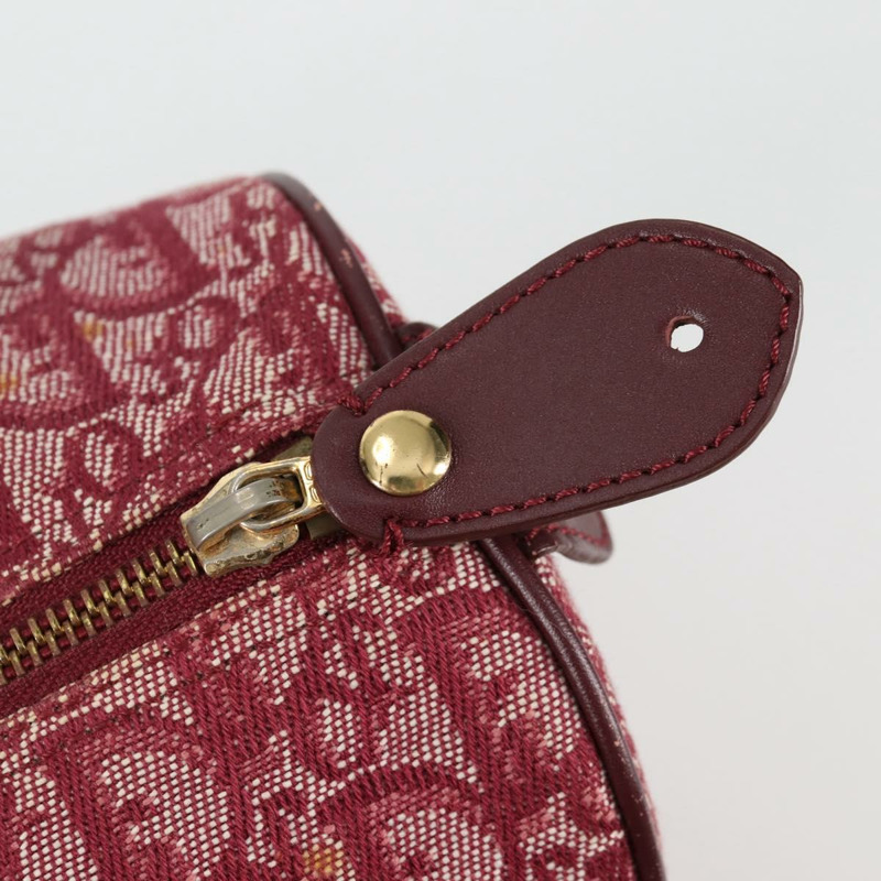 【日本直送】Christian Dior Trotter 帆布波士頓包 紅金 正品 142678V-19