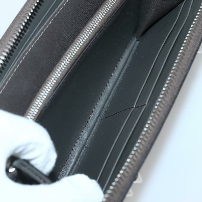 【日本直送】FENDI Hypnotize 長版皮夾 皮革 灰色 正品 142443M-21