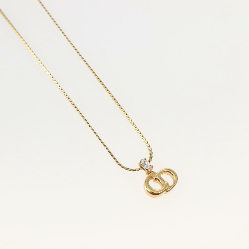 【日本直送】Christian Dior 項鍊 金屬 金 正品 143876V-2