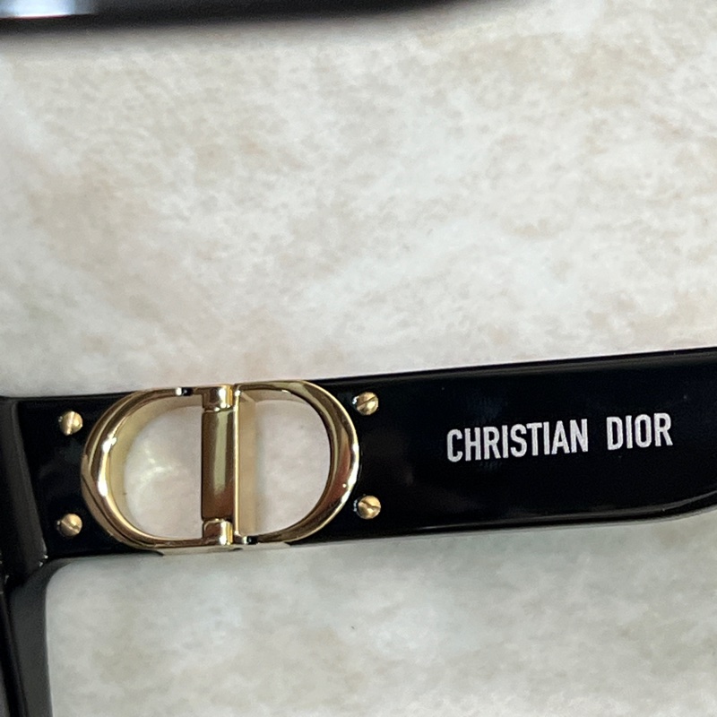 Dior 黑色方框太陽眼鏡 30Montaigne S8U-6
