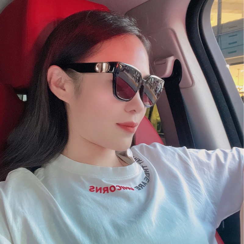 Dior 黑色方框太陽眼鏡 30Montaigne S8U-17