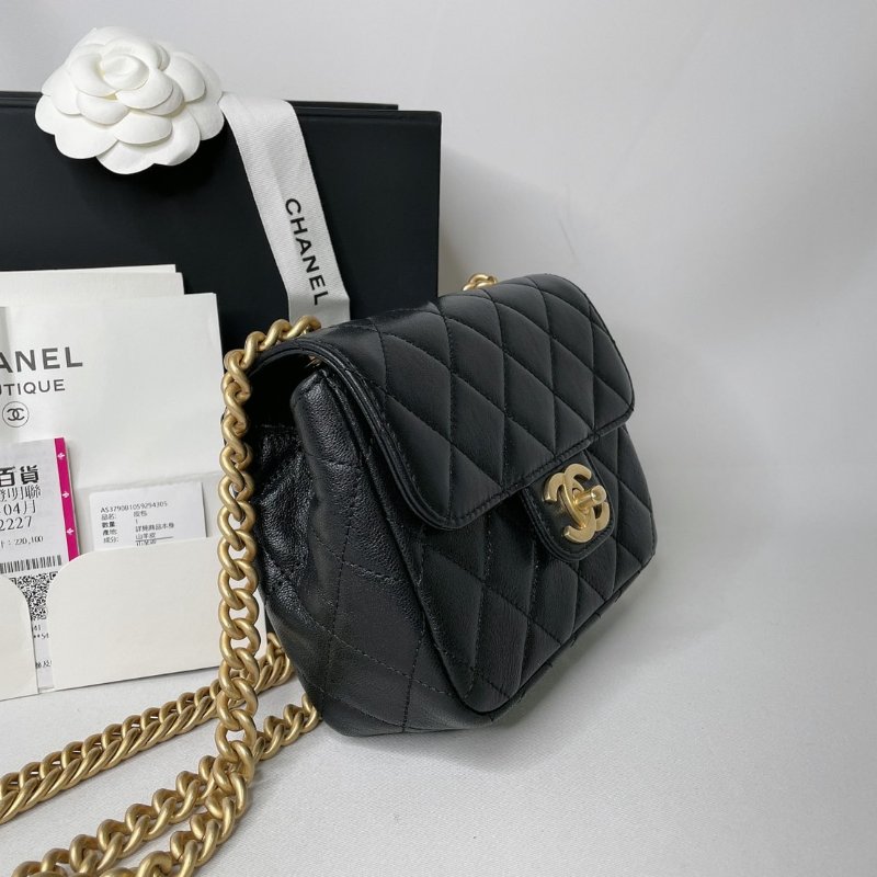CHANEL 23S雙鍊方胖-3