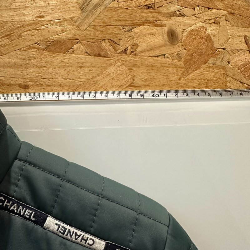 【美收精品】CHANEL 湖水綠外套 4-270【隔月月中將轉賣至日本 上架期限30天】-10