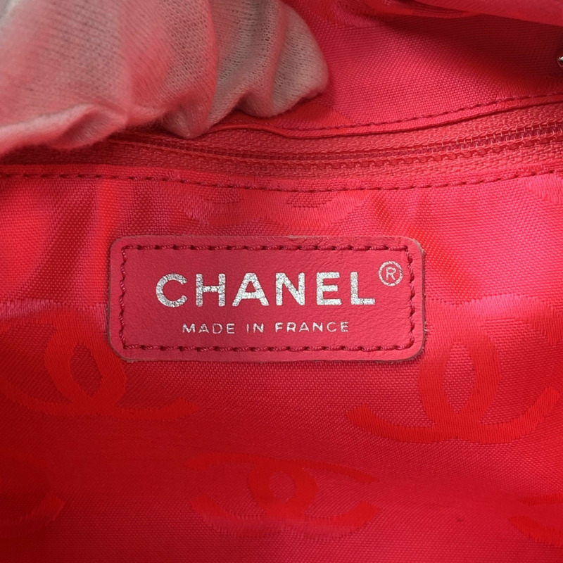 CHANEL 女士 Cambon 保齡球包,Coco Mark,小羊皮,11 號,G 卡,含盒子-13