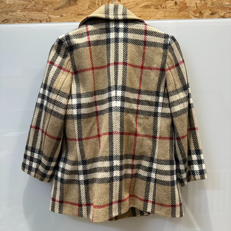 【美收精品】BURBERRY 格紋風衣外套 4-274【隔月月中將轉賣至日本 上架期限30天】-1