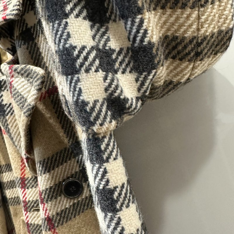【美收精品】BURBERRY 格紋風衣外套 4-274【隔月月中將轉賣至日本 上架期限30天】-4