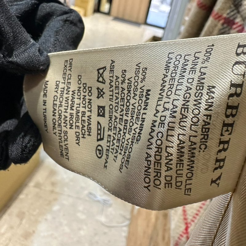 【美收精品】BURBERRY 格紋風衣外套 4-274【隔月月中將轉賣至日本 上架期限30天】-7