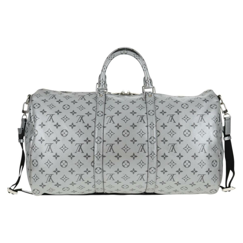 【日本直送】路易威登 Monogram Keepall Bandouliere 50 包銀色 M43848 LV 授權 136294M-1