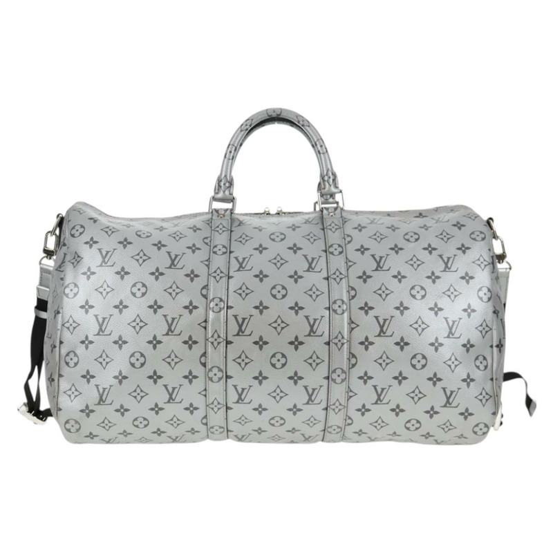 【日本直送】路易威登 Monogram Keepall Bandouliere 50 包銀色 M43848 LV 授權 136294M-12