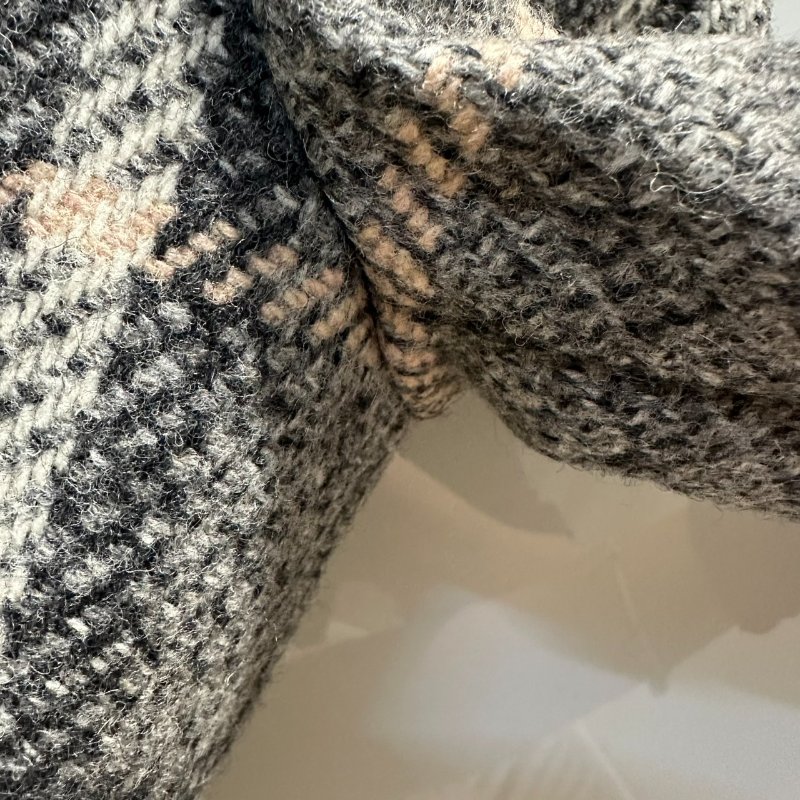 【美收精品】BURBERRY 黑格紋風衣外套 4-275【隔月月中將轉賣至日本 上架期限30天】-8