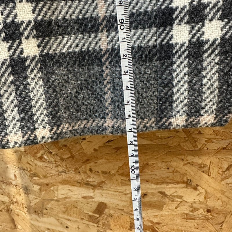 【美收精品】BURBERRY 黑格紋風衣外套 4-275【隔月月中將轉賣至日本 上架期限30天】-11