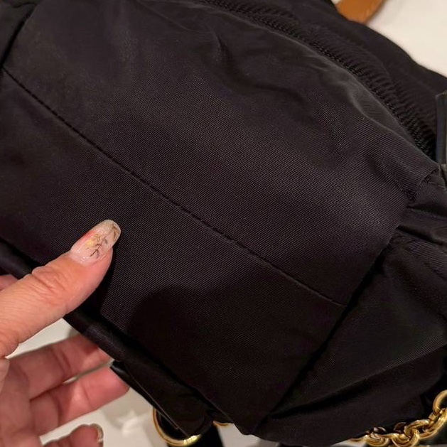 Burberry rucksack 黑金 mini 尼龍 後背包 雙肩包 手提包 肩背包-19
