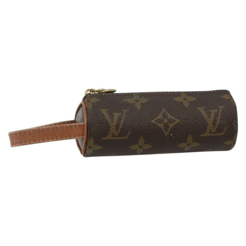 LOUIS VUITTON Monogram Etui 3 Ball de Golf 手拿包 M58249 LV Auth 142953