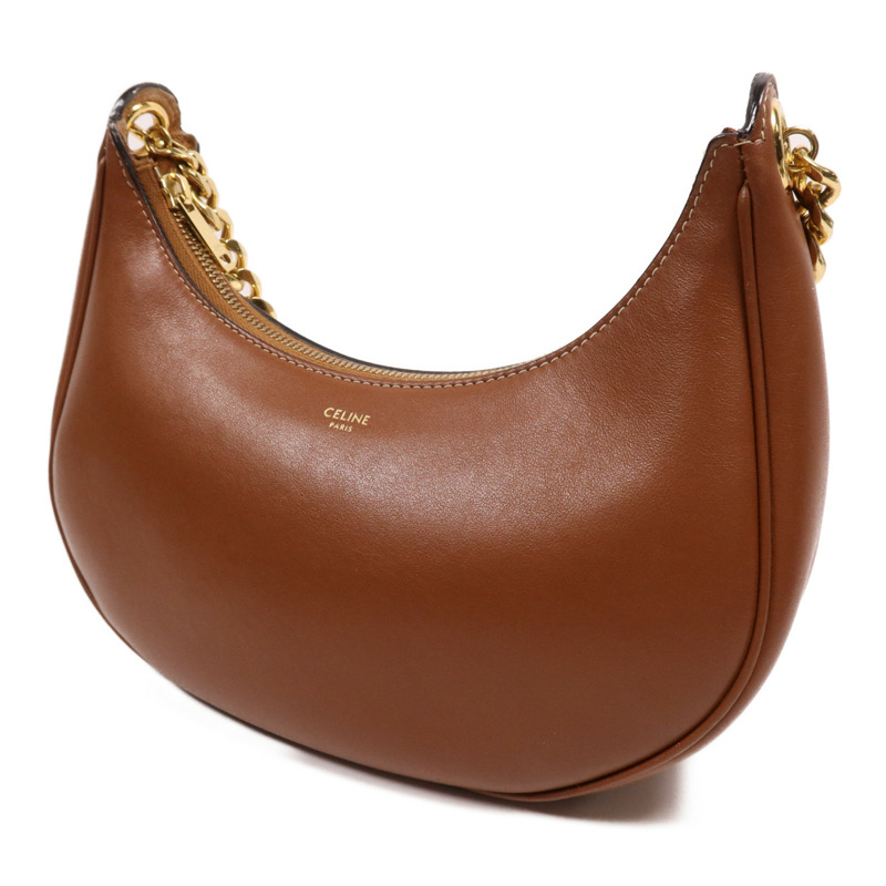 CELINE 牛皮皮革Medium Ava Chain金扣鏈帶肩背袋-2