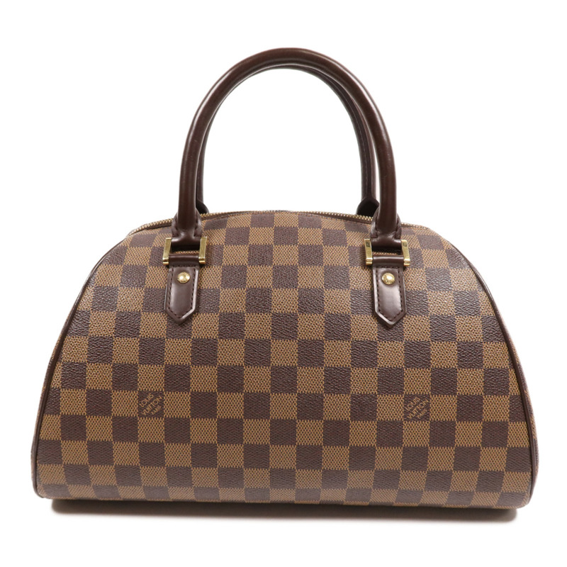 LOUIS VUITTON Damier Ribera MM金扣手挽袋-0