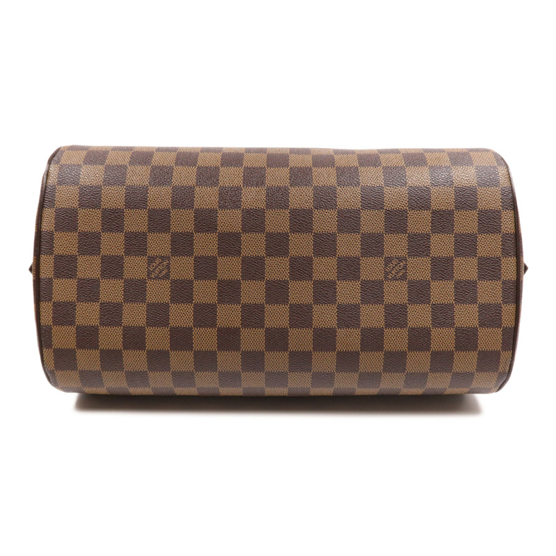 LOUIS VUITTON Damier Ribera MM金扣手挽袋-4