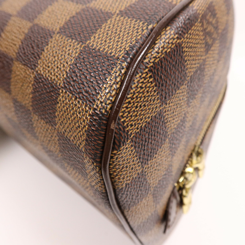 LOUIS VUITTON Damier Ribera MM金扣手挽袋-6