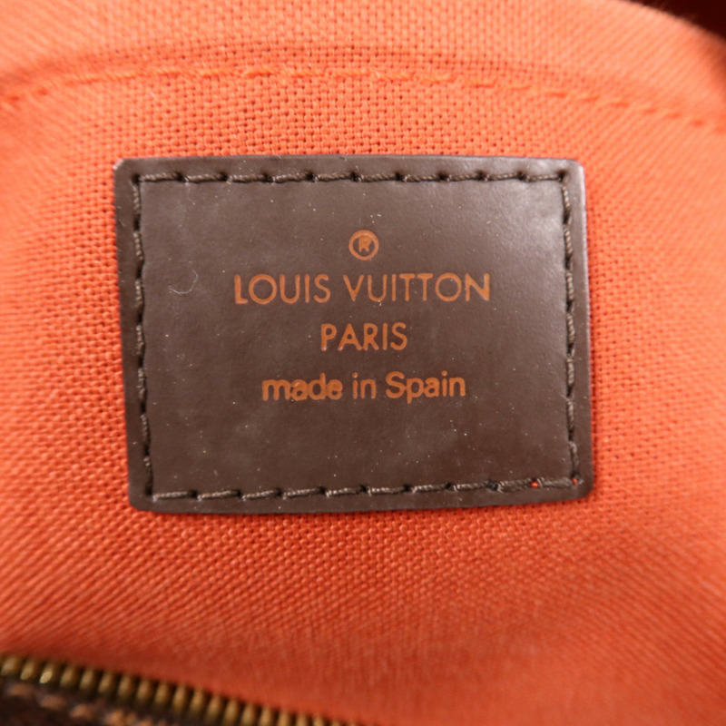 LOUIS VUITTON Damier Ribera MM金扣手挽袋-9