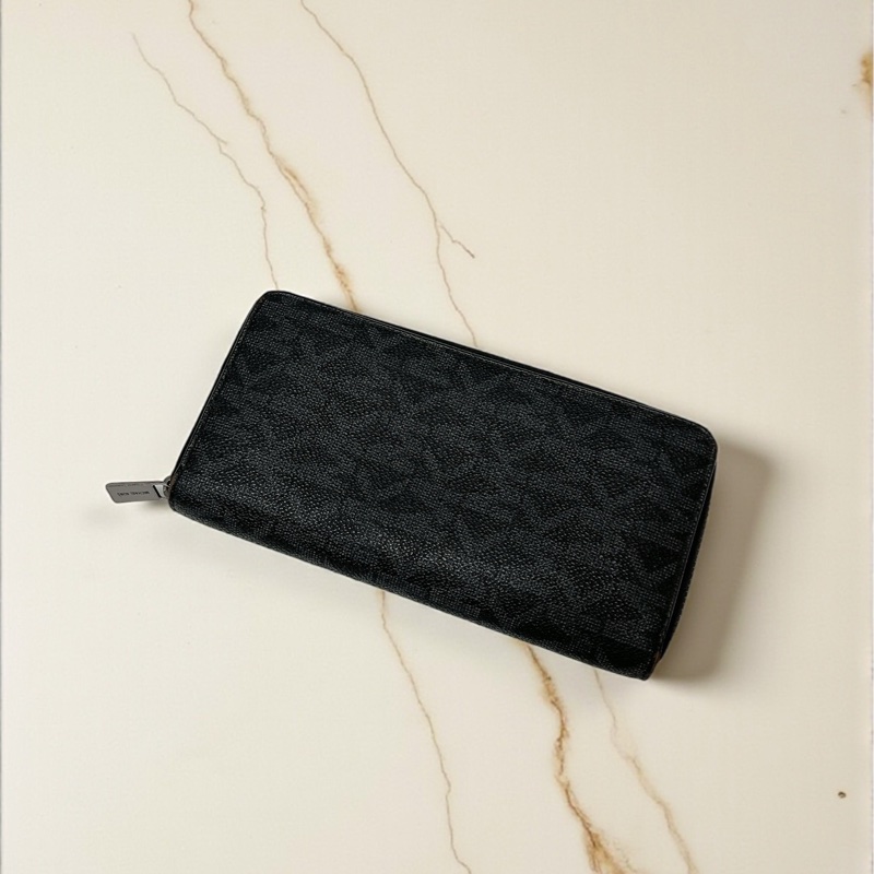 莉亞精品♡MK ㄇ拉長夾 二手-0