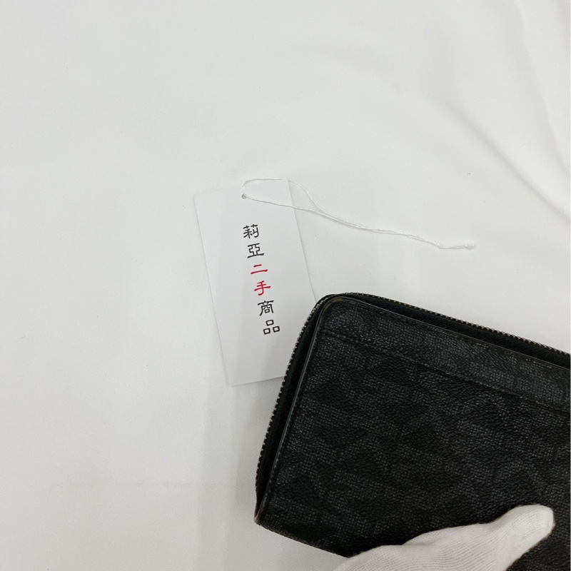 莉亞精品♡MK ㄇ拉長夾 二手-7