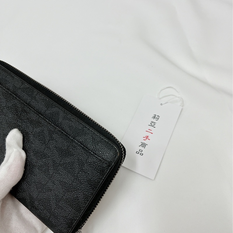 莉亞精品♡MK ㄇ拉長夾 二手-8