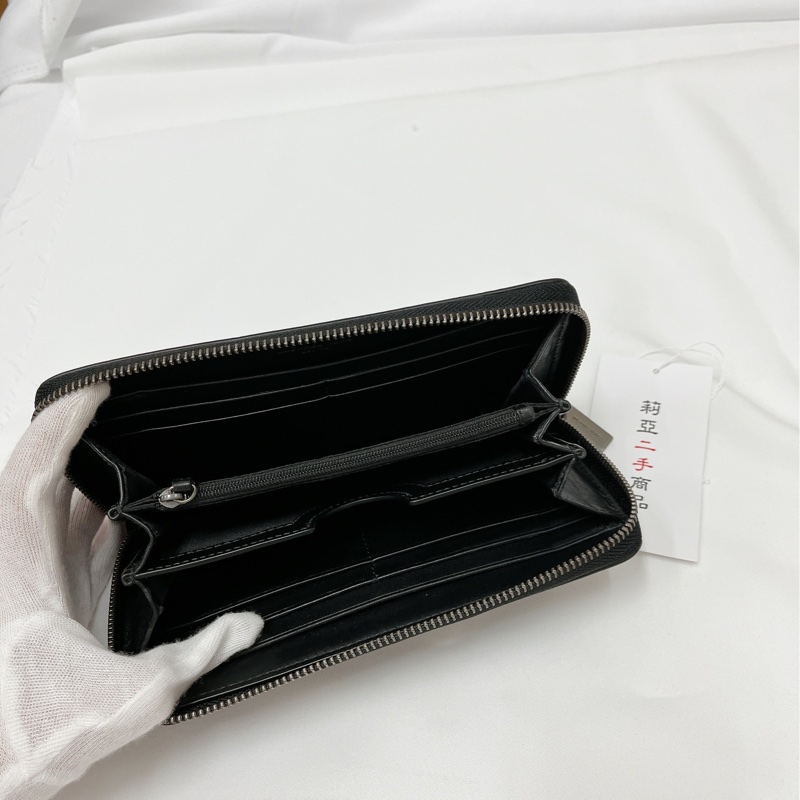 莉亞精品♡MK ㄇ拉長夾 二手-10