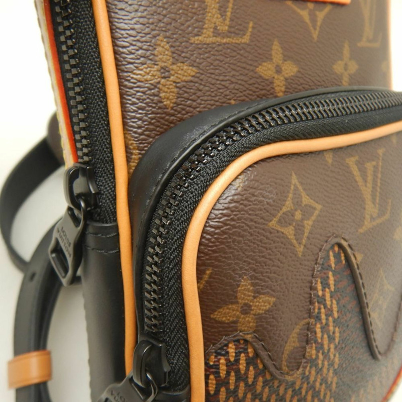 LOUIS VUITTON Damier Giant Amazon 單肩包,NIGO 合作款 N40379,棕色,女款,253251-5
