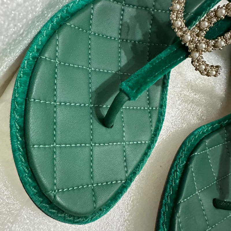 CHANEL 低跟涼鞋👡 37-7