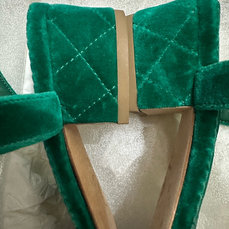 CHANEL 低跟涼鞋👡 37-13
