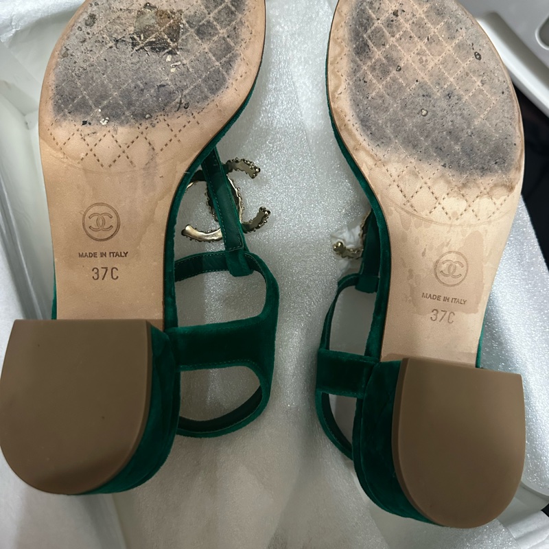 CHANEL 低跟涼鞋👡 37-40