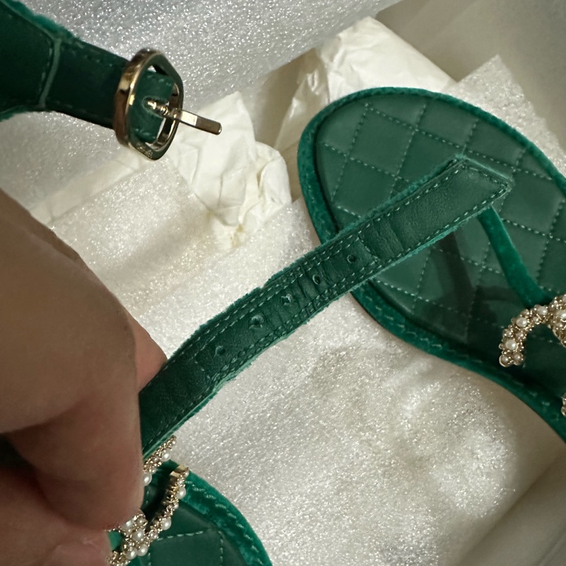 CHANEL 低跟涼鞋👡 37-49