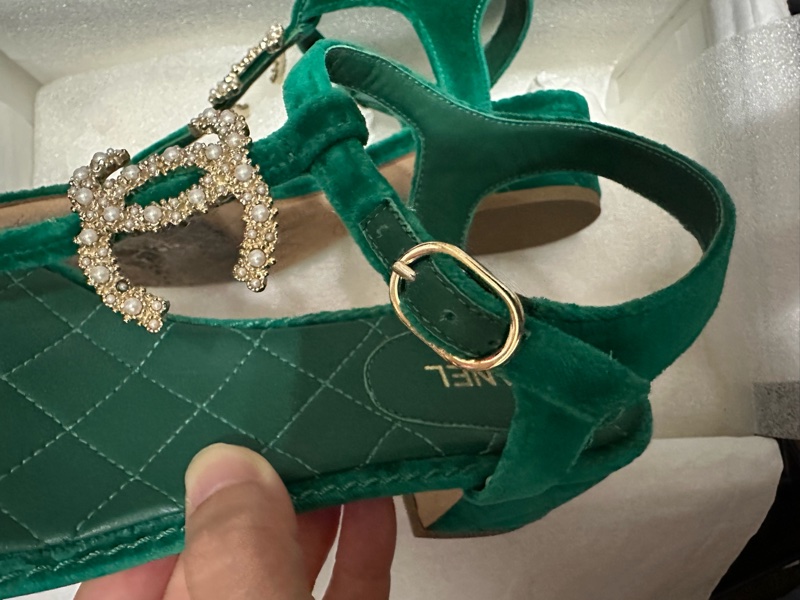 CHANEL 低跟涼鞋👡 37-50
