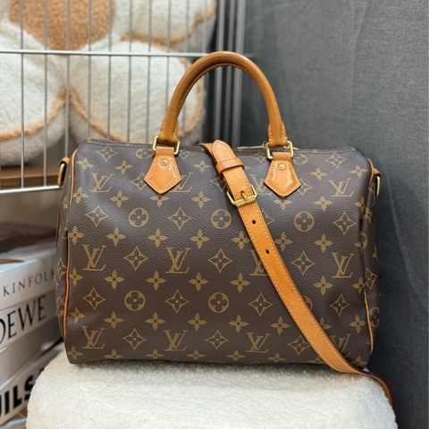 Lv speedy 30 背帶款