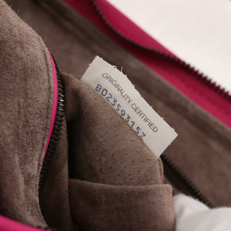 【日本直送】BOTTEGA VENETA INTRECCIATO Hobo 肩背包 皮革 粉紅色 銀色 正品 143824V-10