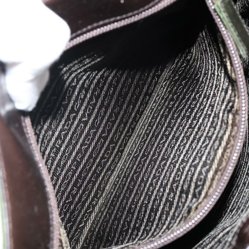 【日本直送】PRADA 單肩包 尼龍皮革 卡其色 正品 143346-19