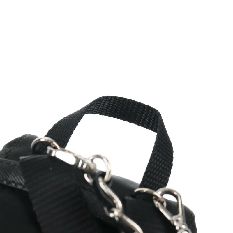 【日本直送】PRADA 鏈條單肩包 尼龍 黑色 銀色 正品 128179M-13