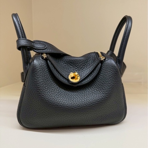 Hermes mini Lindy  一代 黑金