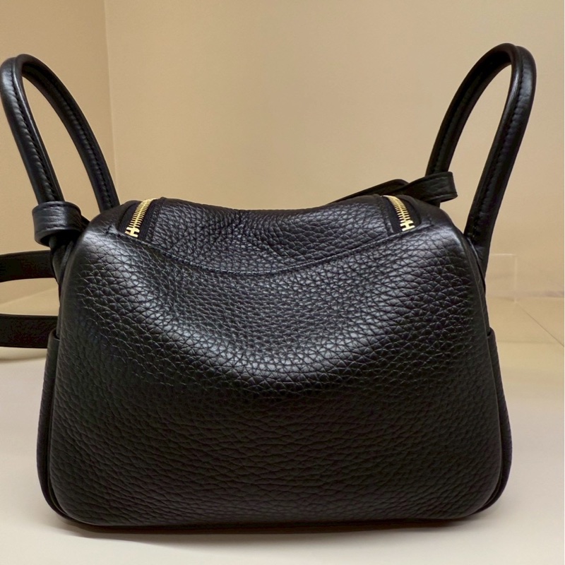 Hermes mini Lindy 一代 黑金-2