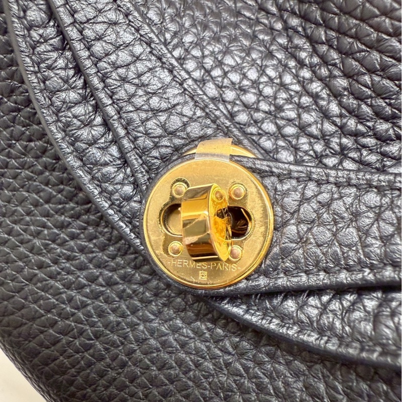 Hermes mini Lindy 一代 黑金-4