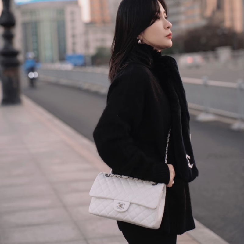JL精品代購」 98新 Chanel 香奈兒 櫻花粉 cf25-1